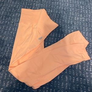 free people orange leggings